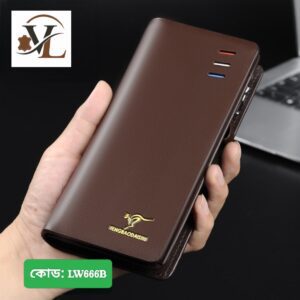 William Polo Luxury Genuine Leather Men's Long Wallet (Code: LW666C) –